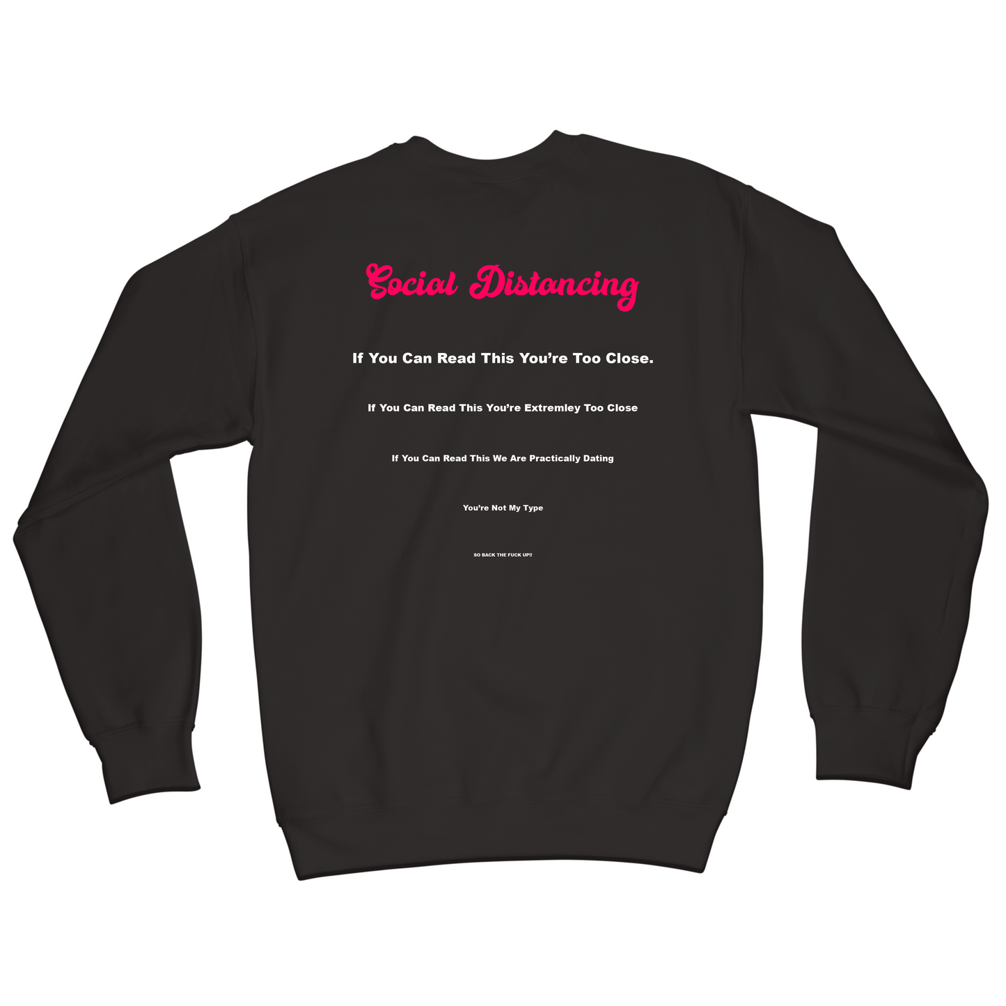 Social Distancing Crew Neck