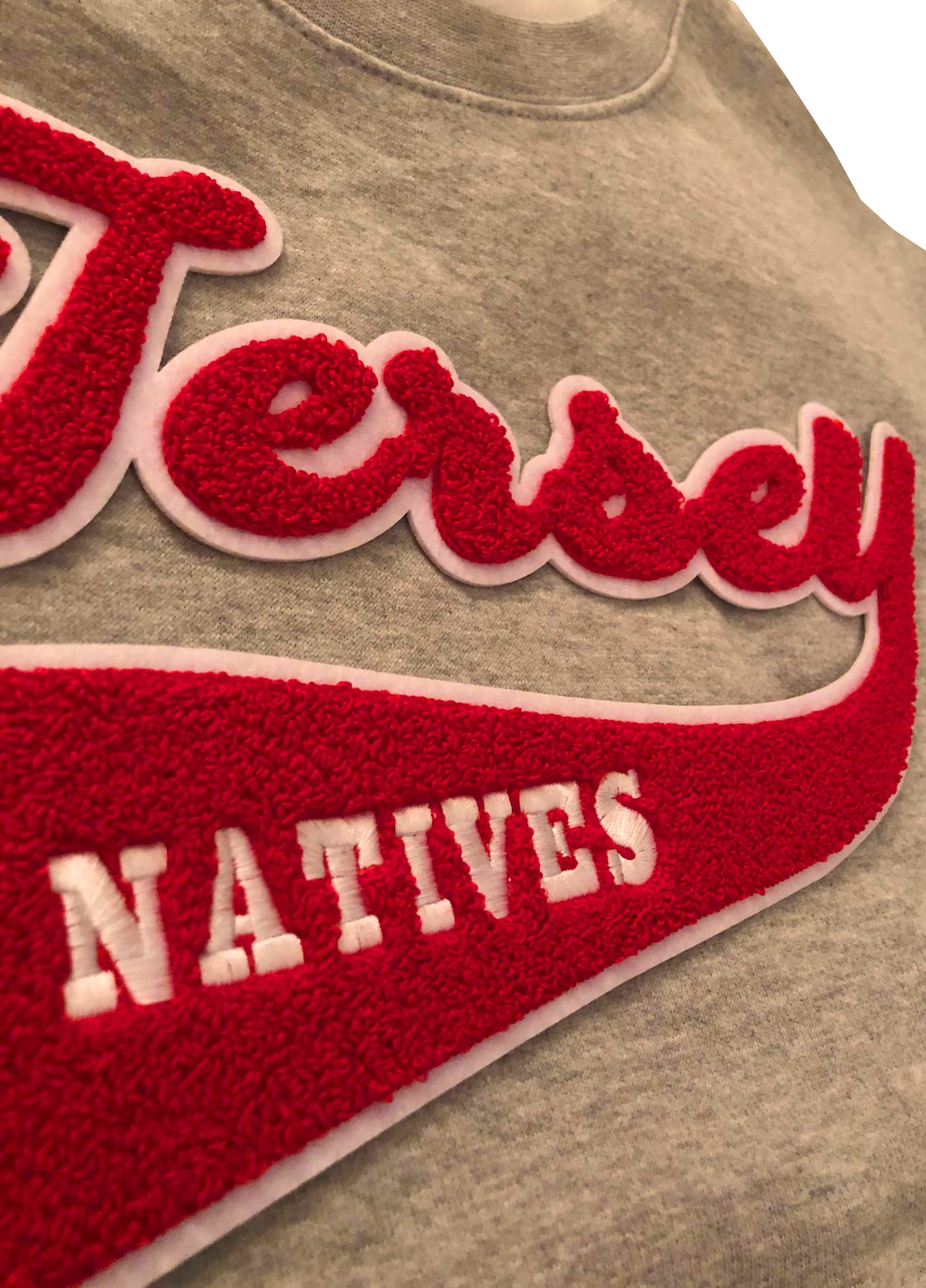 Grey Jersey Native Crewneck